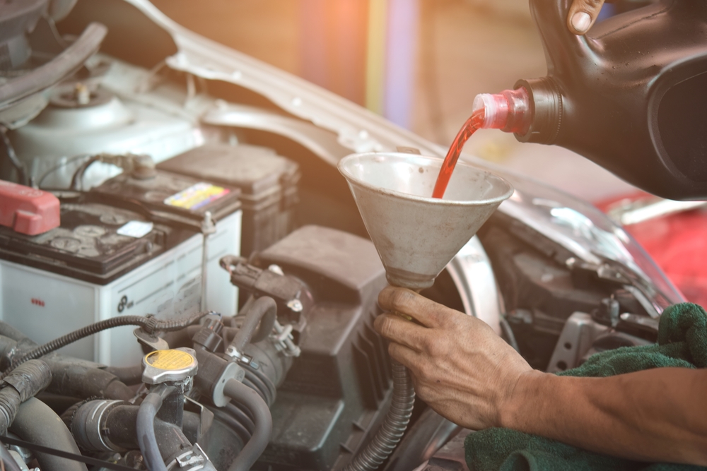 Transmission fluid service